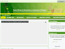 Tablet Screenshot of carbapafrica.org